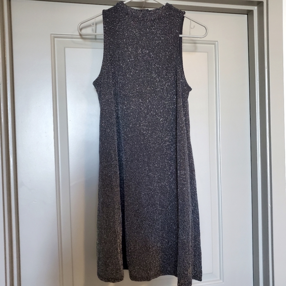 Sparkly black dress